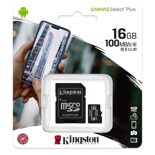 Kingston Micro Secure Digital 16GB microSDXC 2